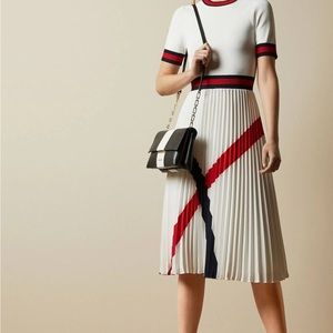 Ted Baker Pleated Knit Dress